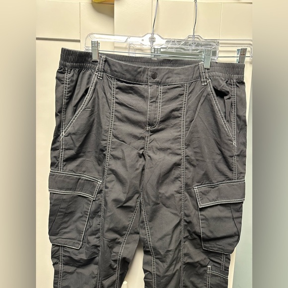 NEW🩶 CANVAS CARGO PANTS 100% COTTON - Picture 2 of 6